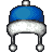 Blue Winter Cap