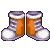 Orange Enchanted Boots