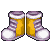 Yellow Enchanted Boots