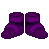 Purple Sandals