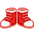 Red Enchanted Boots
